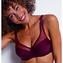 Dim Generous Classic Bh met beugel kleur burgundy