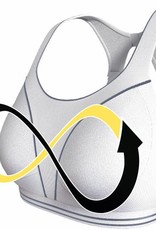 Shock Absorber Sportbh’s  Shock Absorber RUN Sport-BH Zonder Beugel – High Support – Wit & Zwart