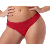 After Eden Daisy Recycled  Lace string kleur rood