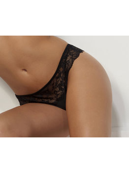 After Eden After Eden Daisy Recycled  Lace string kleur zwart