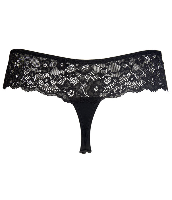 After Eden After Eden Daisy Recycled  Lace string kleur zwart