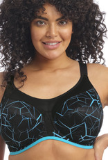 Elomi lingerie   Energise SportBh met beugel kleur blue lightning