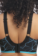 Elomi lingerie   Energise SportBh met beugel kleur blue lightning