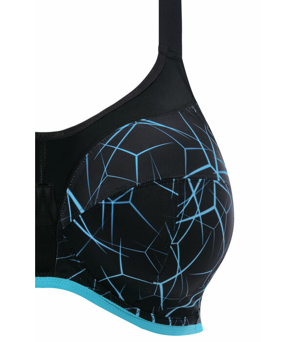 Elomi  Elomi  Energise SportBh met beugel kleur blue lightning
