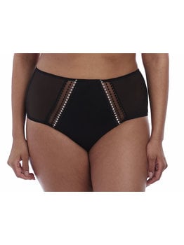 Elomi lingerie  Matilda maxislip kleur zwart mt M t/m 4XL