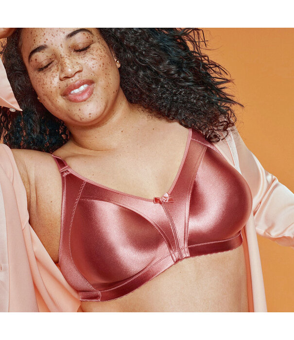 Naturana Naturana minimizer bh zonder beugel – gladde cup – kleur Terracotta