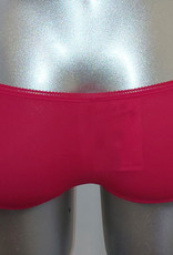 Boobs & Bloomers  Genica microfaser boxershort mt 152 kleur cerise met witte streepprint