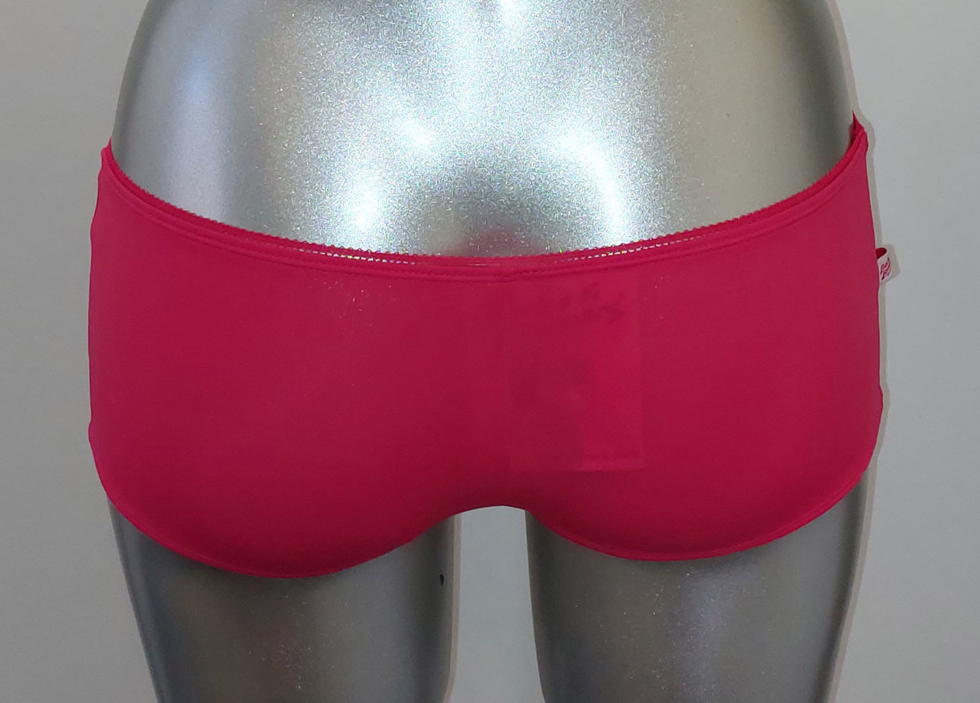 Boobs & Bloomers  Genica microfaser boxershort mt 152 kleur cerise met witte streepprint