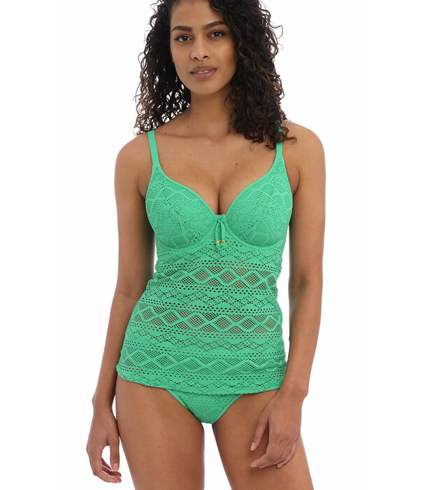 Freya Freya Sundance Tankinitop met beugel & licht voorgevormde cup kleur Jade