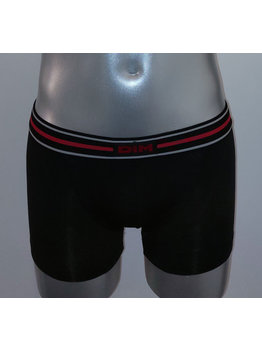 Dim  Dim Sport boxer zwart bies rood mt M