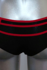 Sapph Sapph Twist heupboxer zwart bies rood of rood bies zwart mt S