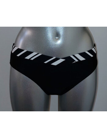 Andalusia bikinislip zwart met wit gecombineerd