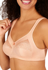 Amoena  Amoena Isadora prothese bh zonder beugel – kleur blush – stevige tweedelige cup, katoenen prothesehoesjes & elegant Paisley‑motief