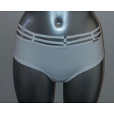 Sapph Cross boxershort microfaser basis kleur wit mt S of M