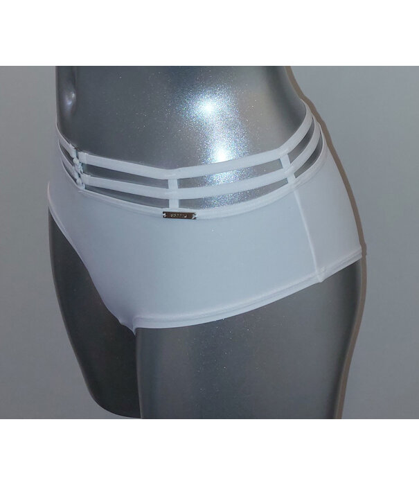 Sapph Sapph Cross boxershort microfaser basis kleur wit mt S of M