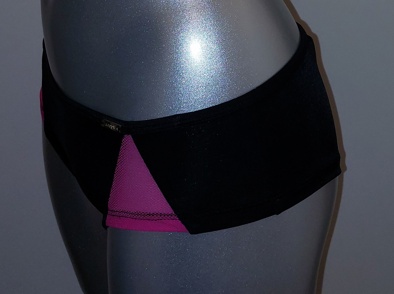 Sapph Envy microfaser boxer kleur  pink mt XL of zwart mt L
