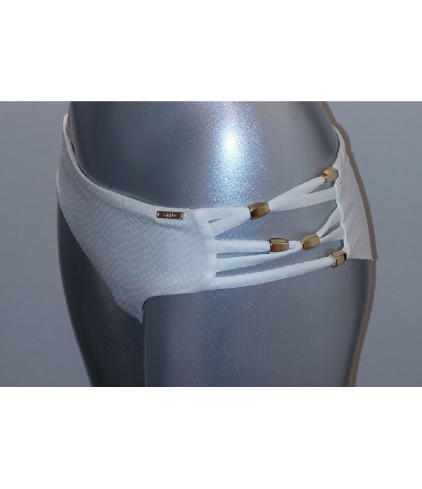 Sapph Sapph  Vanilla stijlvolle  bikinislip in laag Cheeky Brazilian model kleur Offwhite