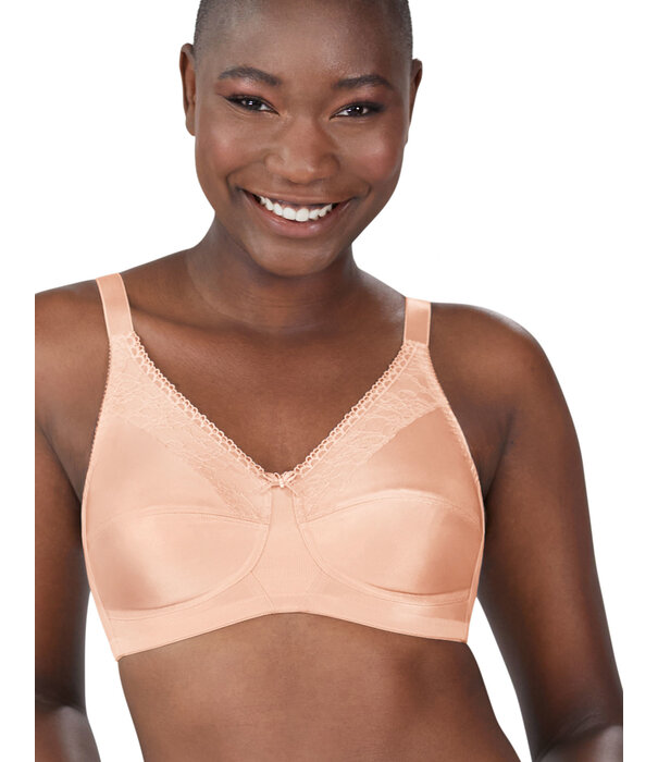 Amoena   Amoena Nancy prothese bh zonder beugel – blush – met CoolMax® prothesehoesjes – zachte ondersteuning & tijdloos comfort