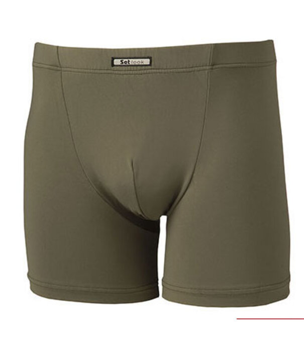 Avet Avet Boxershort  Daan microlong boxershort kleur kaki