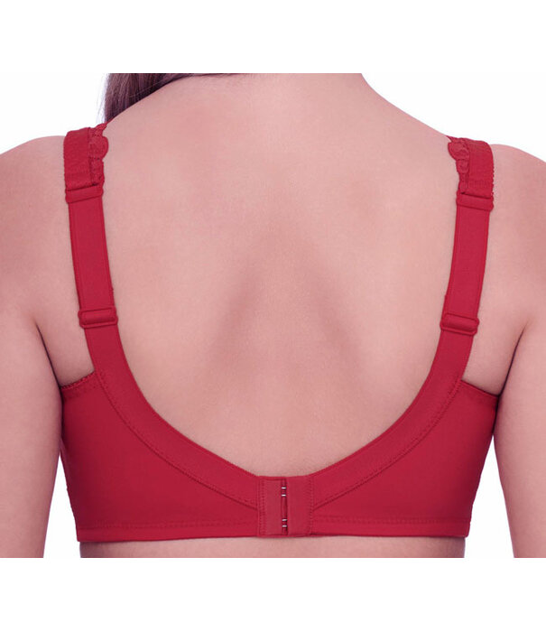 Susa Susa Chloe Prothese Bh 9850 – Zonder Beugel – Bestseller – Modekleur – Hoogsluitende Cups & Prothesehoesjes – Rood – Öko‑Tex