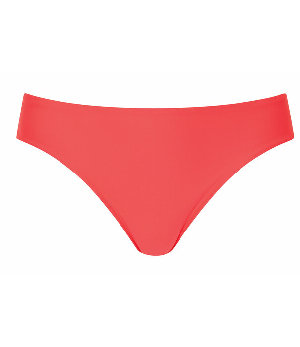 Amoena   Romantic Downtown reversible bikinislip kleur hibiscus print polkadots