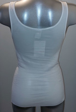 Nina von C  Nina von C katoenen top met breed elastisch kant – hoogsluitend en geschikt voor prothese‑draagsters – wit, maten 38 t/m 50