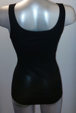 Nina von C Katoenen (prothese) top Jessy met breed elastisch kant kleur zwart mt 38 t/m 50