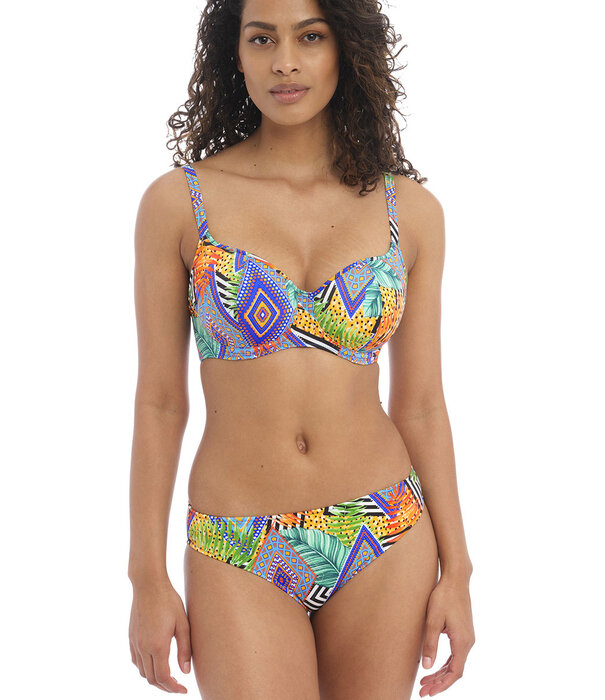Freya Freya  Cala Palma kleurrijke bikinitop met beugel & licht voorgevormde cups