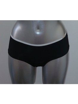 Sapph Sapph  Fortuny microfaser boxer kleur zwart-bies wit of wit -bies zwart mt S tm L