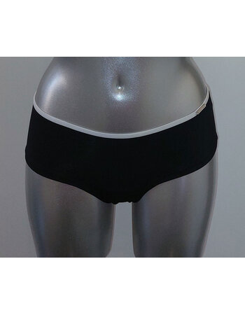 Sapph  Fortuny microfaser boxer kleur zwart-bies wit of wit -bies zwart mt S tm L