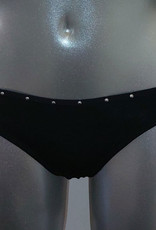 Sapph  Cold microfaser heupstring kleur zwart de maat S
