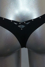 Sapph  Cold microfaser heupstring kleur zwart de maat S