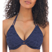 Freya  Sundance  halter bikinitop met beugel kleur denim blue