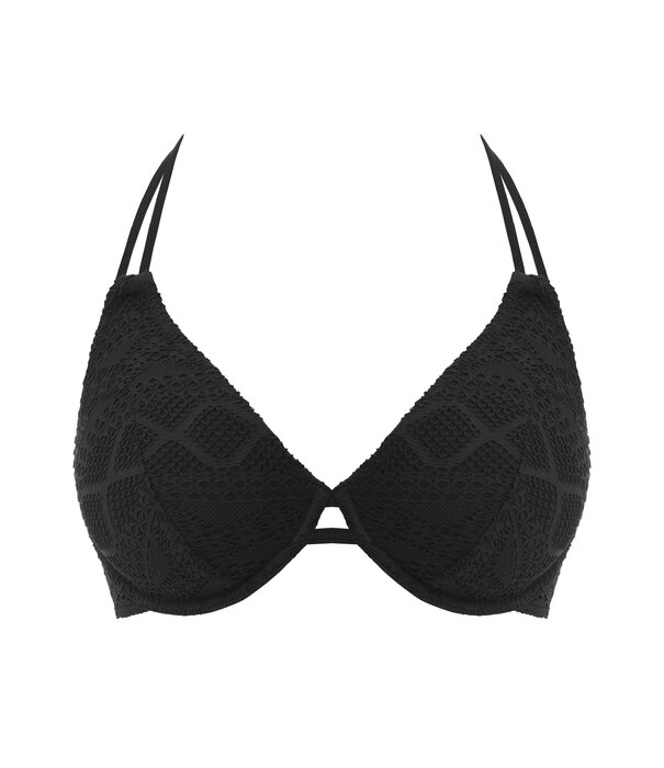 Freya Freya Sundance  halter bikinitop met beugel kleur Zwart