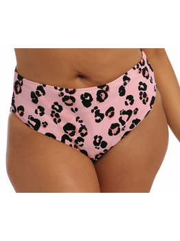 Elomi lingerie  Kambuku bikinislip kleur pink met luipaardprint mt 44 of 46