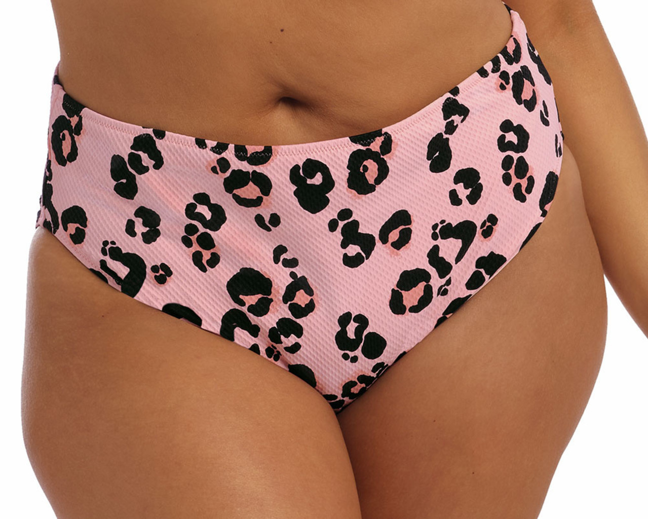 Elomi Kambuku bikinislip kleur pink met luipaardprint mt 44 of 46