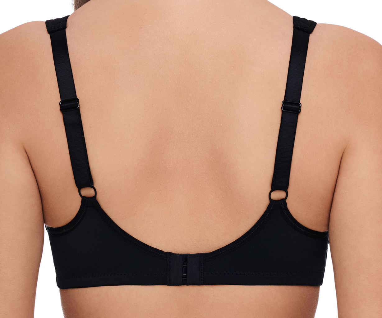 Susa Susa Elegance 7077 BH zonder beugel – Naadloze comfort BH in de kleur zwart