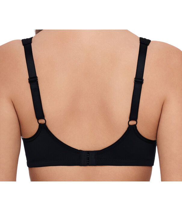 Susa Susa Elegance 7077 BH zonder beugel – Naadloze comfort BH in de kleur zwart
