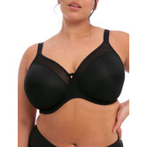 Elomi Smooth – gladde naadloze T‑shirt bh met beugel voor een mooie, comfortabele pasvorm in kleur zwart