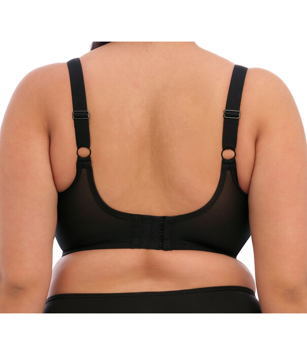 Elomi  Elomi Smooth – gladde naadloze T‑shirt bh met beugel voor een mooie, comfortabele pasvorm in kleur zwart