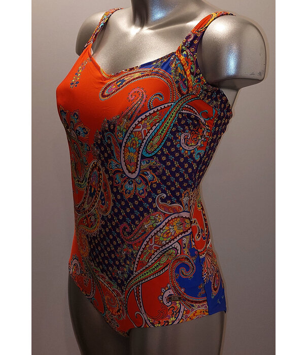 Susa Susa Melina prothese badpak zonder beugel kleur red Ibiza met print