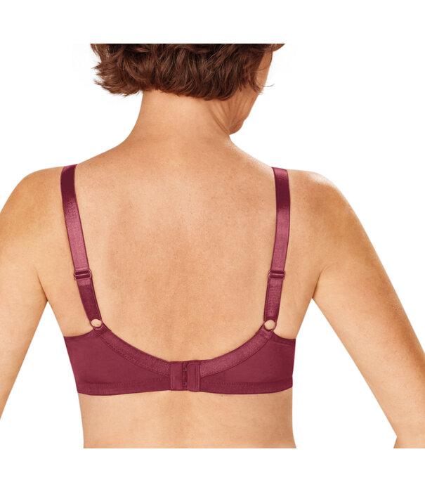 Amoena  Amoena Nancy prothese bh zonder beugel – tibetan red – met CoolMax® prothesehoesjes – zachte ondersteuning & tijdloos comfort