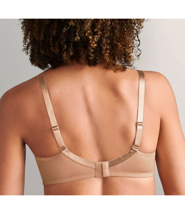 Amoena  Ruth Prothese Bh zonder beugel, de cups 100% katoen, in wit of huidkleur
