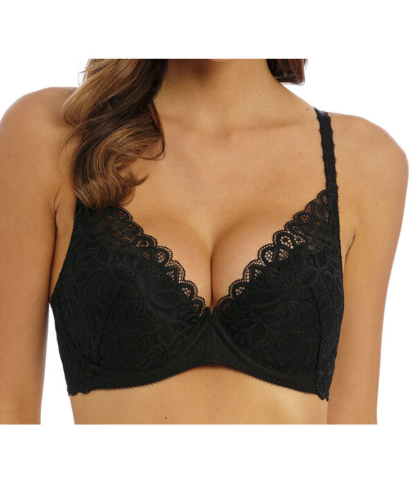 Wacoal Wacoal Raffiné Bh in Zwart – Met beugel en licht voorgevormde push‑up pads