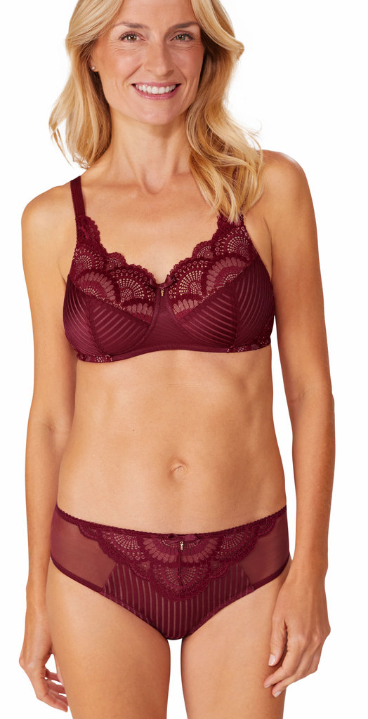 Amoena  Amoena Karolina Prothese BH zonder beugel – Tibetan Red