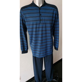 Carlos katoenen single jersey herenpyjama mt M t/m 3XL.