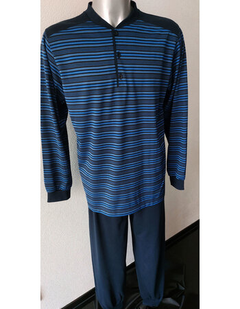 Lunatex Carlos katoenen single jersey herenpyjama mt M t/m 3XL