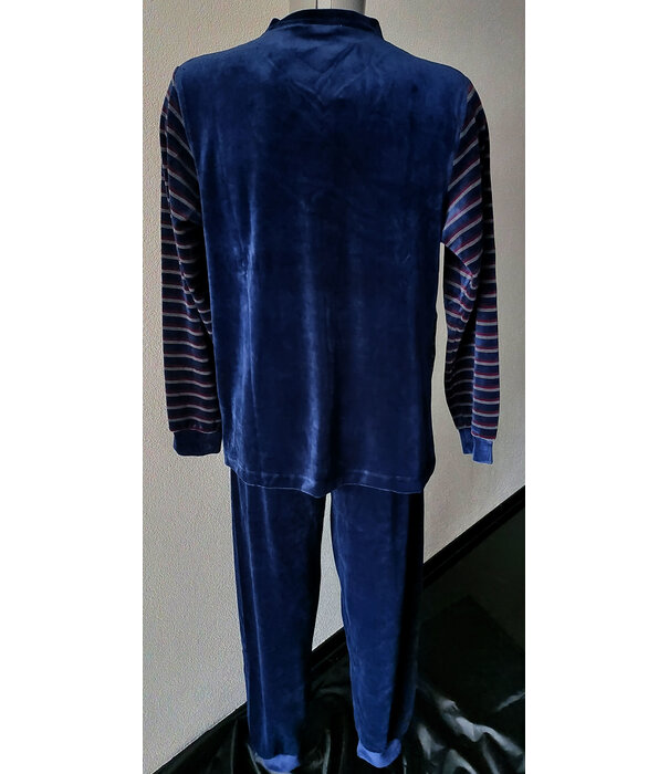 Lunatex Ravelo herenpyjama – zachte velourskwaliteit uit de Outfitter‑collectie