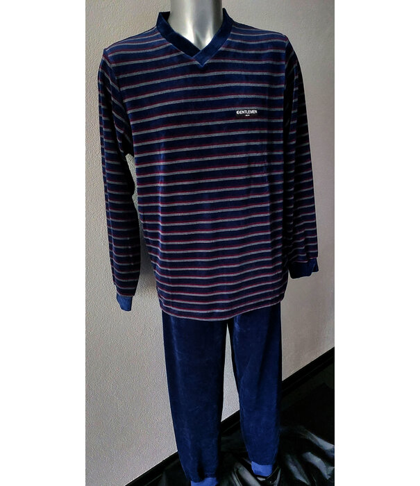 Lunatex Ravelo herenpyjama – zachte velourskwaliteit uit de Outfitter‑collectie