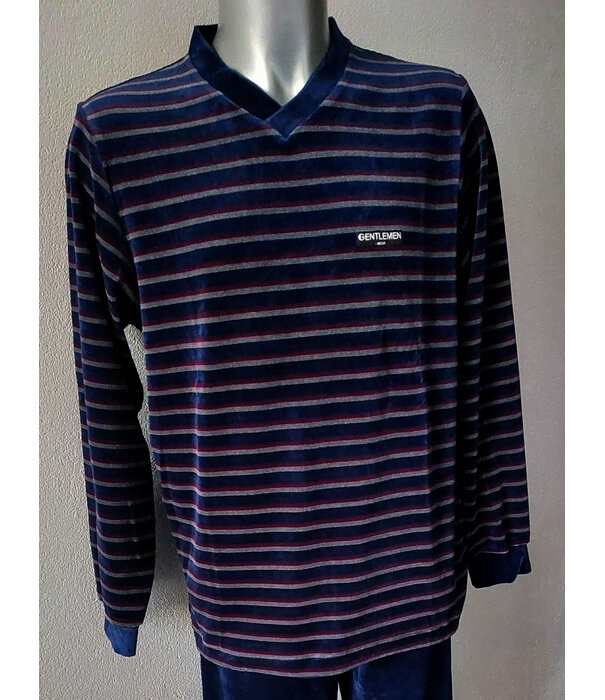 Lunatex Ravelo herenpyjama – zachte velourskwaliteit uit de Outfitter‑collectie